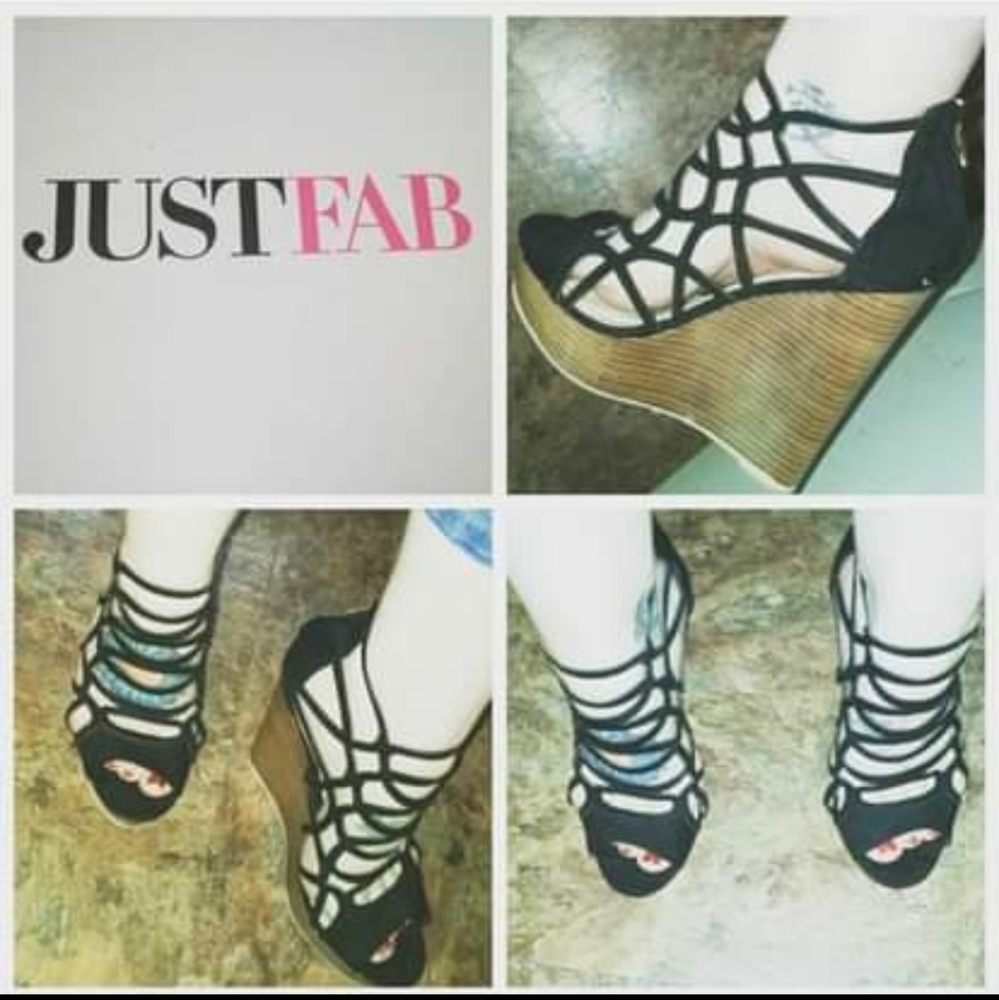Just Fab size 9 wedges